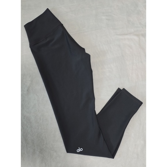 ALO Yoga Pants - Alo Yoga Womens Small High Waisted Gray Airlift Legging NWOT Retail $134